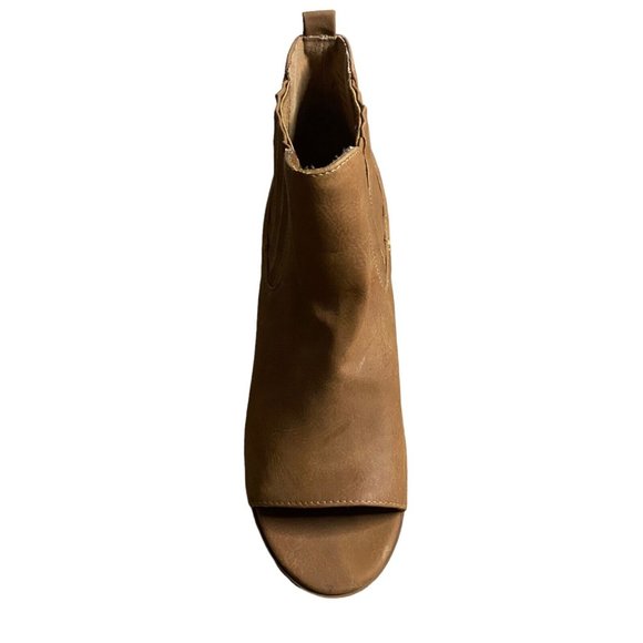 BC Women's Tan Open Toe Heels - Picture 3 of 8